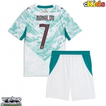 Portugal Cristiano Ronaldo #7 Replica Away Minikit World Cup 2026 Short Sleeve (+ pants)